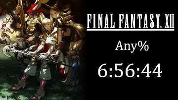 (6:56:44) Final Fantasy XII any% speedrun