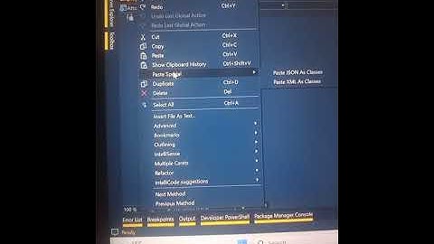 The Easiest Way to Create C# Classes from JSON | Paste Special in Visual Studio #dotnet #coding