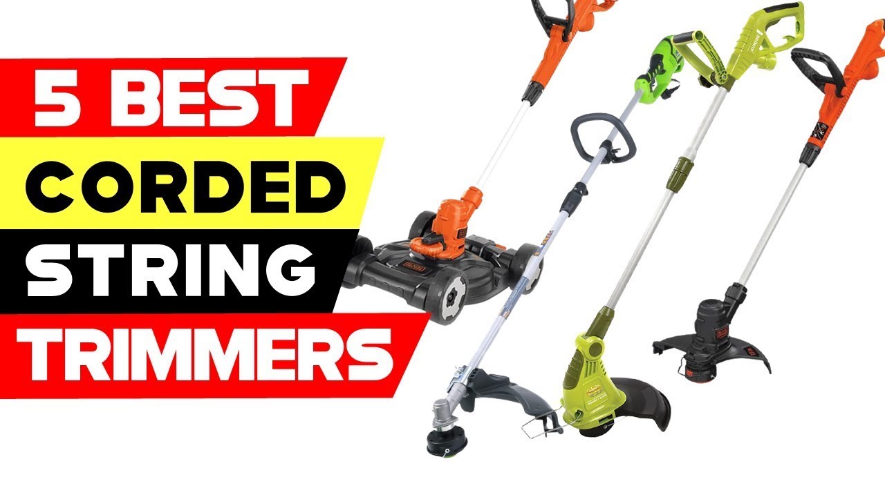 Top 5 Best Corded String Trimmers Reviews On Aliexpress - YouTube