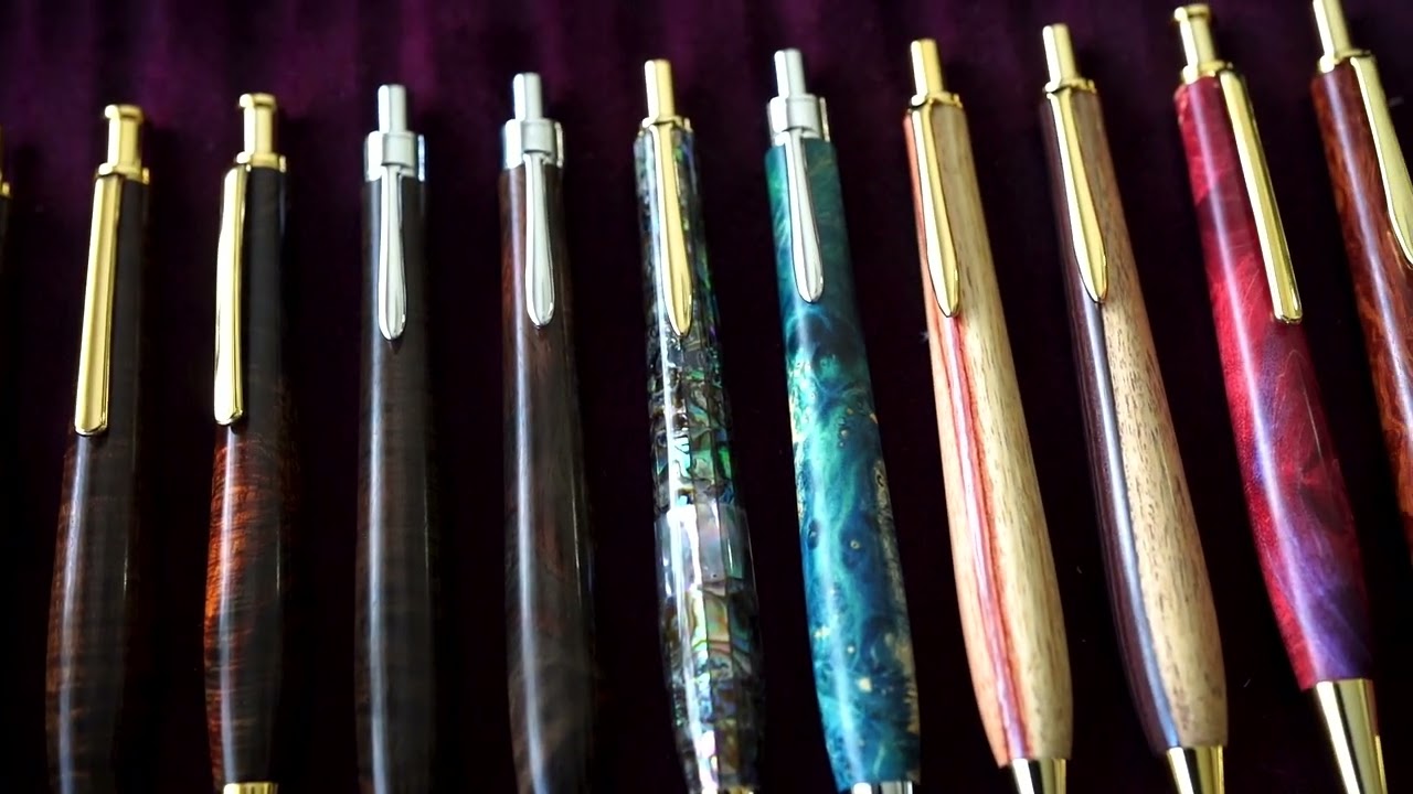 強さと美しさの象徴】シーオーク 極上 silver BP | 木軸ペン工房 金杢犀