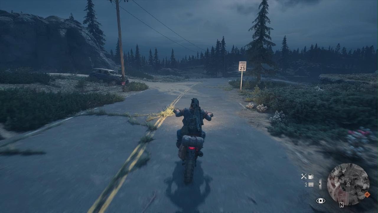 Days Gone - Cruising Around The Map - YouTube
