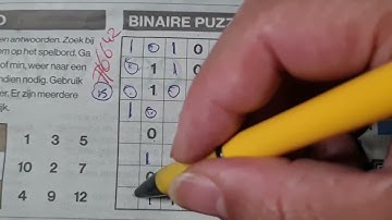 (#6642) Friday. Binary01 Sudoku puzzle. Bonus Extra edition. 06-23-2023 Extra part 3 of 4