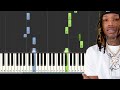 King Von - Took Her to the O (MIDI) [Synthesia] (Piano tutorial)