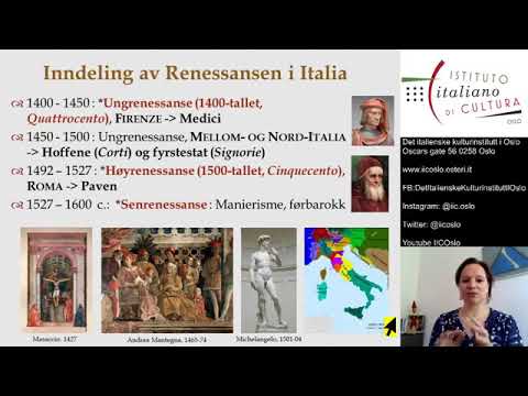 En oppdagelsesreise i italiensk kunsthistorie - Renessansen - DEL 2