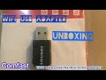 Comfast 1300 Mbps Dual Band Wifi Usb Adapter Unboxing