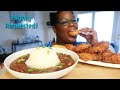 LOUISIANA STYLE RED BEANS AND RICE HONEY FRIED CHICKEN COOKING AND EATING