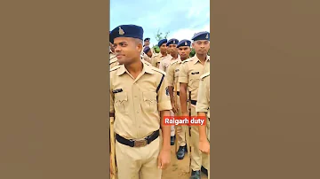Raigarh CM Duty Chhattisgarh Police Cg Police Shortvideo 