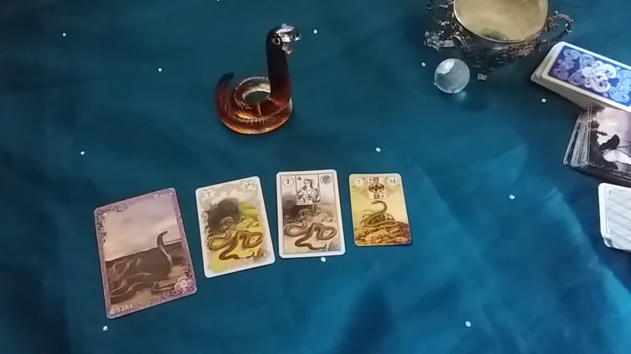 Крест змея ленорман