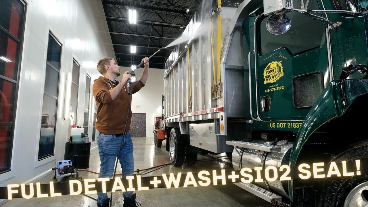 truck detailing and wash, 💧We can remove tough spots and stains in  Montgomery Truck Wash!🪣🚛 Check out demo for Goof Off. Call us for  truck-trailer wash and detailing. ☎️ #oswego