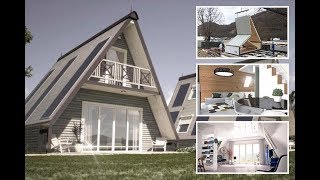 Folding Beautiful Container House -Your New Home Ready In 10 Minutes