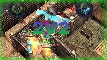 FrostBorn Raid Defense with level 1 class duo series #1