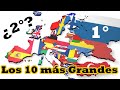 Los 10 Países más Grandes de Europa