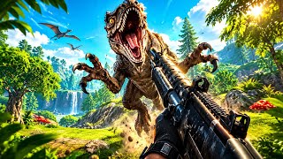 DINO HUNTER FPS SHOOTING GAME. BEST NEW GAME.  ANDROID GAMEPLAY #5. (ANDROID,IOS) screenshot 3