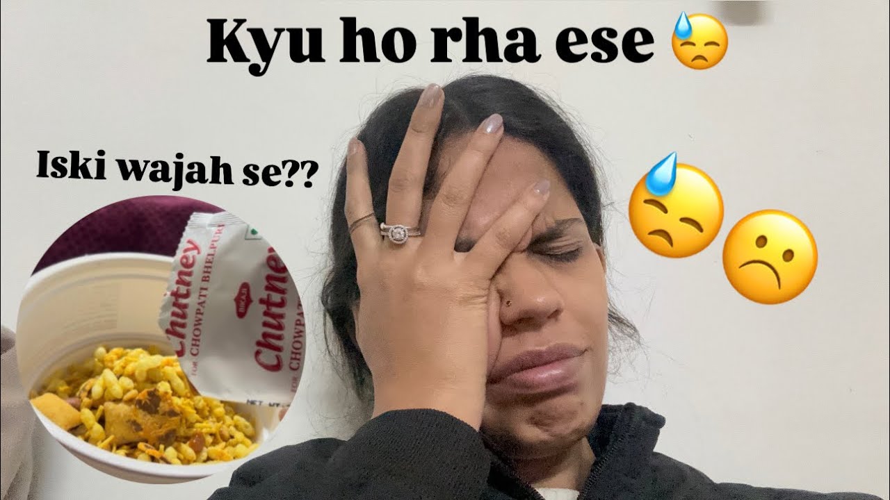 Yeh sab kyu hota hai 😓bhelpuri ki wajah se??🧐