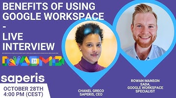 Benefits of Using Google Workspace - Interview with Rowan Manson from SADA