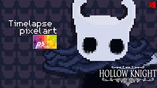 knight (hollow knight) - pixel art timelapse