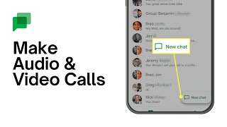 How to Make a Video or Audio Call in Google Chat 2024 (EASY) screenshot 3