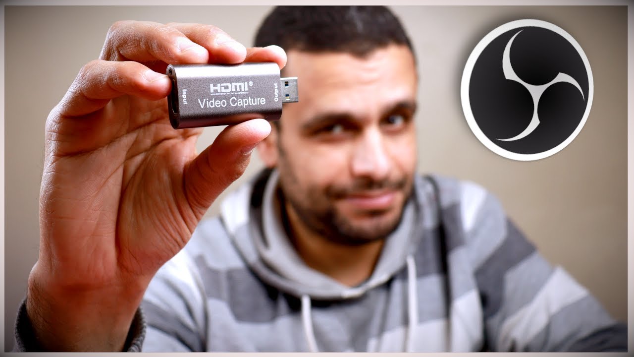 Capture Card to OBS Studio | مراجعة وتوصيل وشرح عملى للحصول على أفضل صورة وصوت