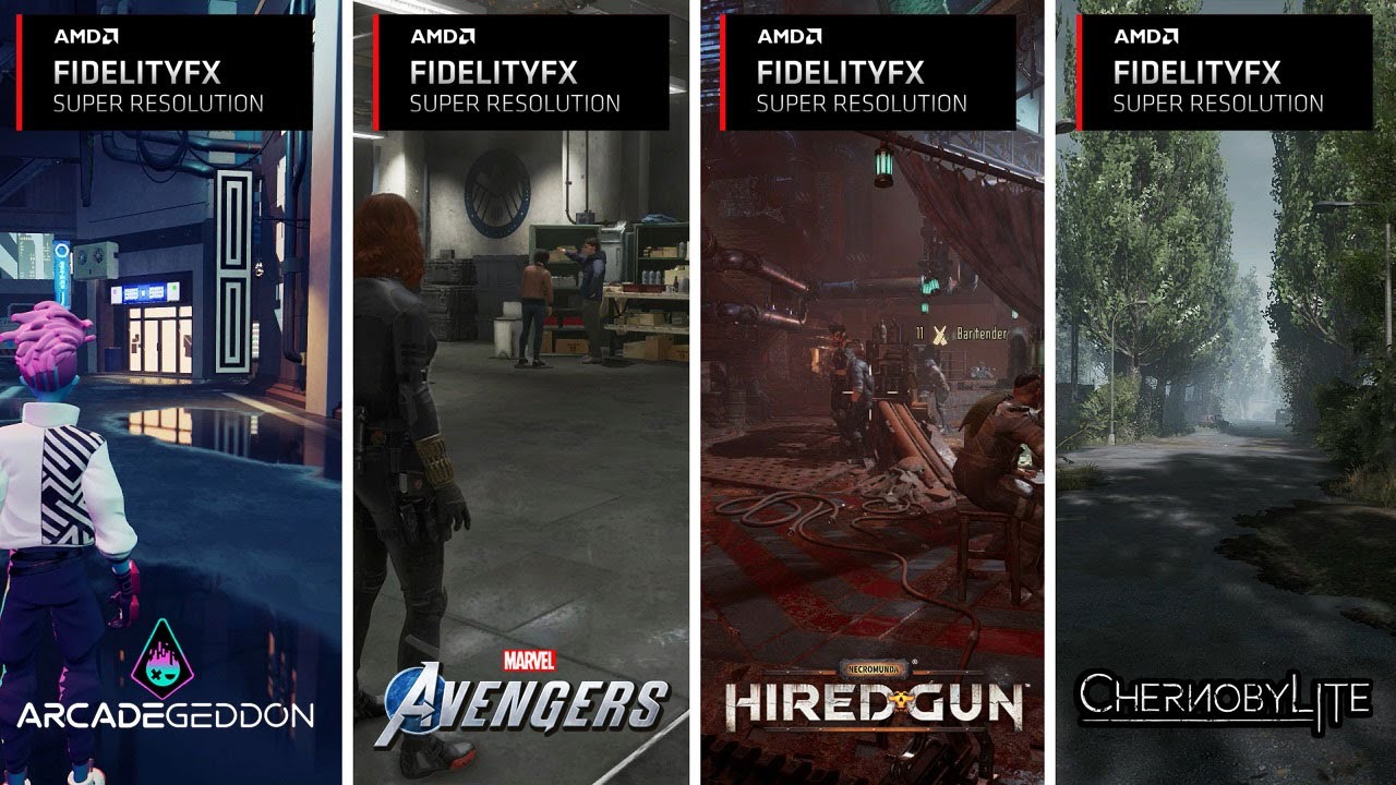 GTX 660 - FidelityFX Super Resolution (FSR) - Test in 4 Games