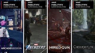 GTX 660 - FidelityFX Super Resolution (FSR) - Test in 4 Games