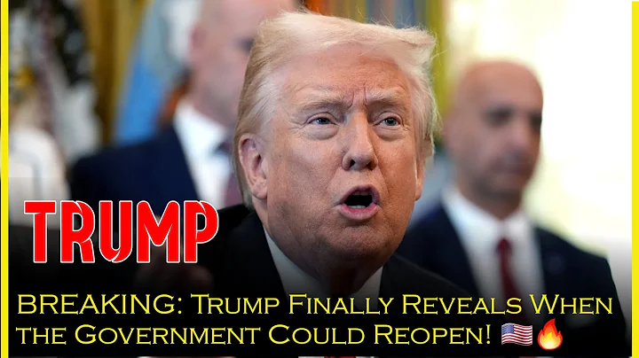 BREAKING: Trump Finally Reveals When the Government Could Reopen! 🇺🇸🔥
