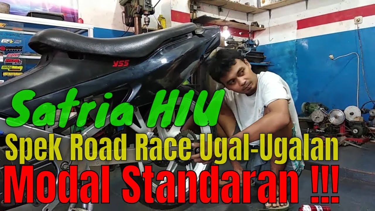 Satria Hiu Spek Road Race Ancaman Baru - YouTube
