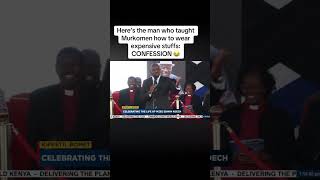 Davis Chirchir taught me how to wear expensive stuffs ~ CS Murkomen confesses
