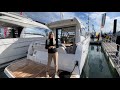 Prestige 420s  visite  bord euro voiles riviera plaisance