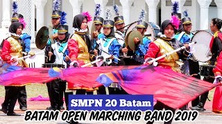 MARCHING BAND Display SMPN 20 Batam | Batam Open Marching Band Championship 2019