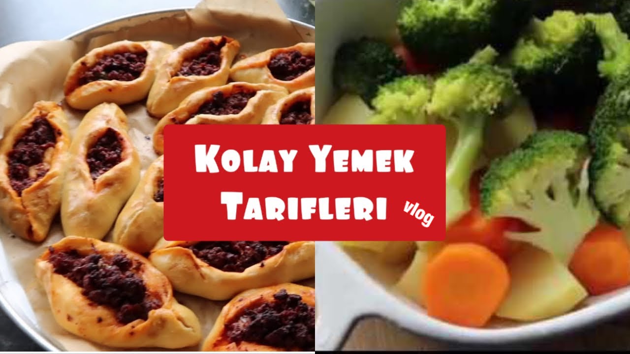 Kolay yemek tarfileri ve Pratik yemek tarifleri / Bu günün menüsü 'nde neler var? Hakan Burcu #vlog