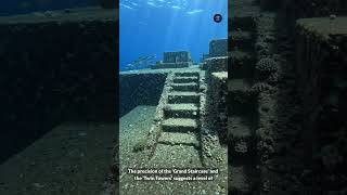 The Underwater Pyramid: Natural Formation or Lost City? 🌊🏛️ #facts #unearthedsecrets #history