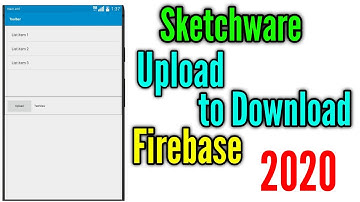 Sketchware  Firebase Upload and Download Full set-up 2020 Recently Video Coding Bangla YT