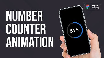 Counter Animation in Figma - Figma Prototype Animation Tutorial