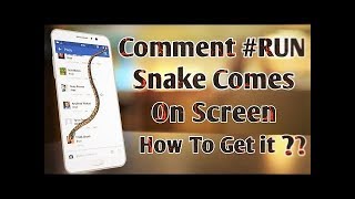 Snake  On Mobile Screen - How To  Do That -Facebook Fanny Apps-Mobile Fanny Apps screenshot 4
