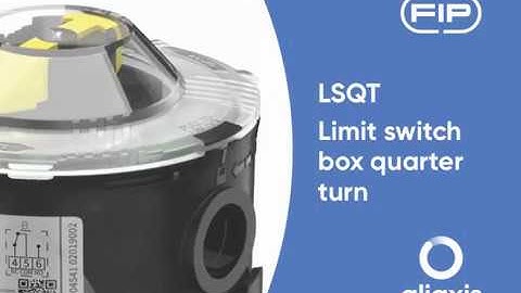 LSQT Limit switch box quarter turn - EN