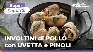 Involtini Di Pollo Con Uvetta E Pinoli Facili Gustosi E Originali 