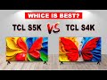 TCL S5K vs TCL S4K TV Comparison | Full Specs, Picture Quality &amp; Value for Money 2025
