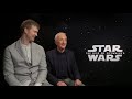 John Boyega & Daisy Ridley saved C-3PO actor Anthony Daniels from falling over - Star Wars Interview