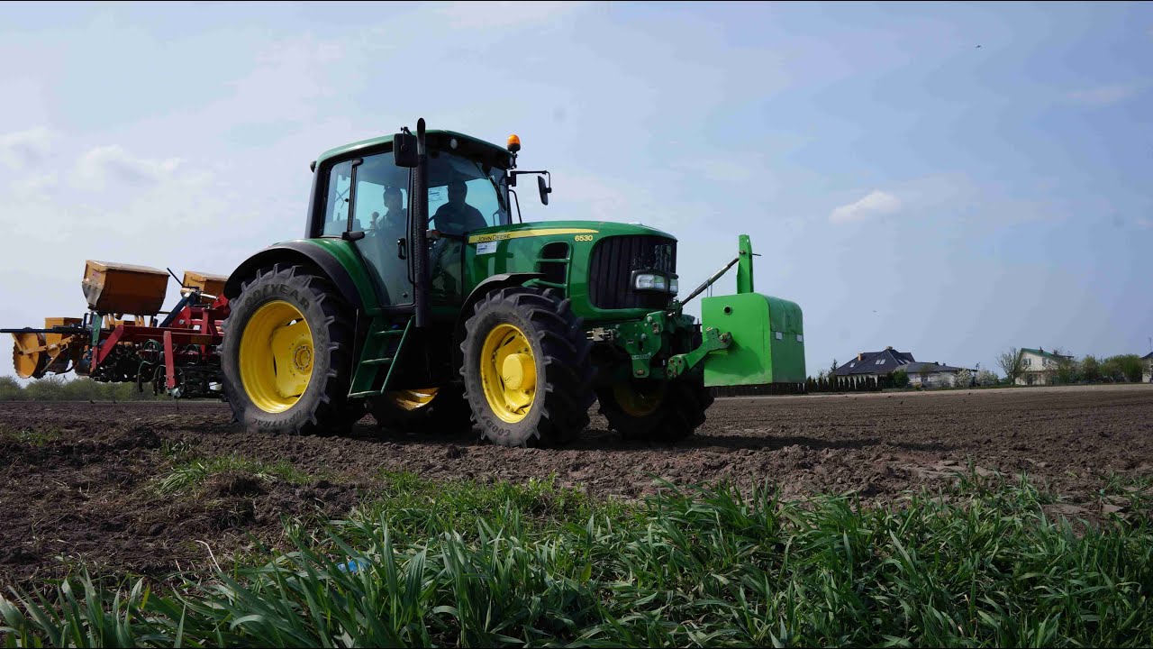 Siew kukurydzy 2014 John deere6530 i kleine ᴴᴰ