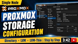 Proxmox Storage Setup: Directory, LVM, LVM-Thin