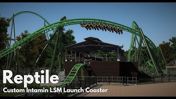 Reptile | Intamin LSM Swing Launch Coaster | NoLimits 2
