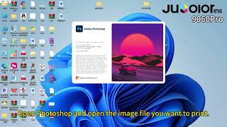Jucolor 9060Pro Low-Spray Image Printing