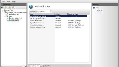 IIS Creating WebApp and AppPool