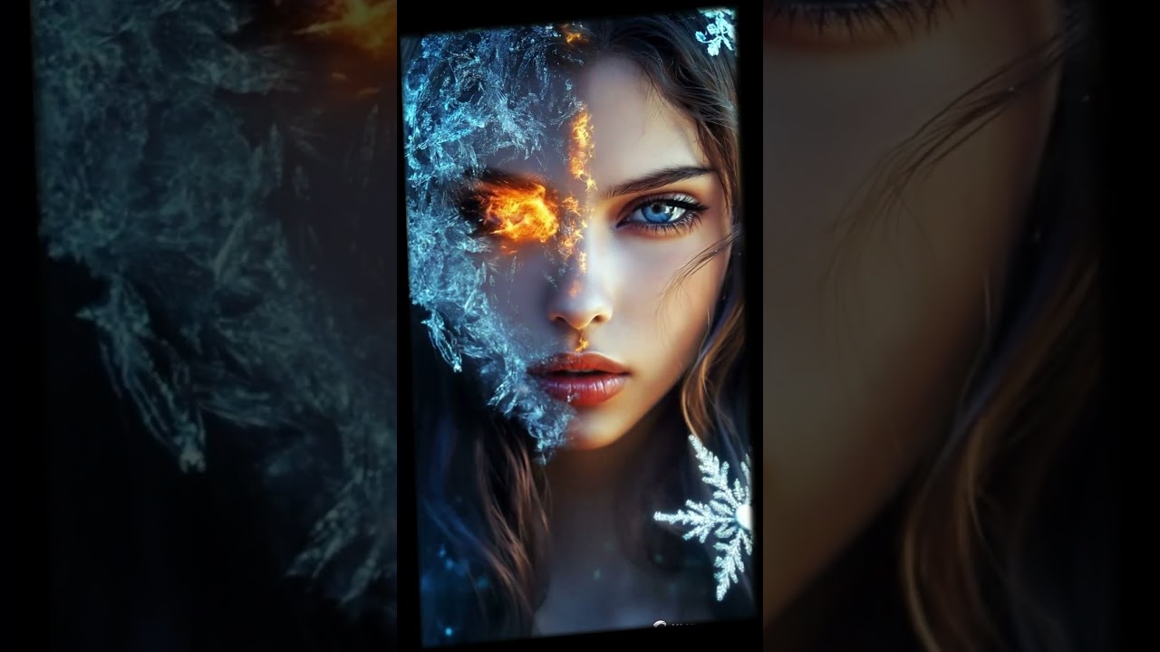 Fire & Ice: The Dual Essence of Beauty 