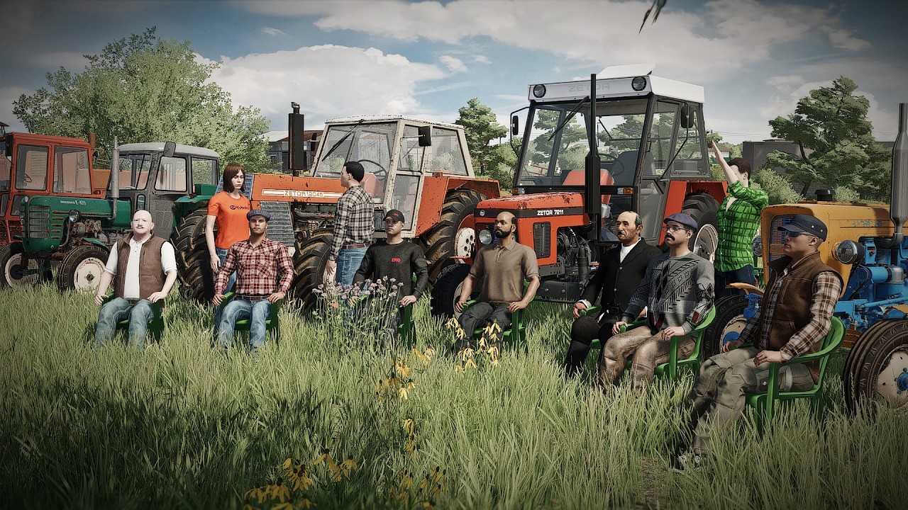 Wakacje w Boćkowie - Orka po kukurydzy i relacja z dożynek w Łysocinie.  Ursus naprawiony.