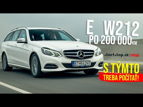 Mercedes-Benz W212 E 200d po 200 000km - Startstop.sk - TEST JAZDENKY