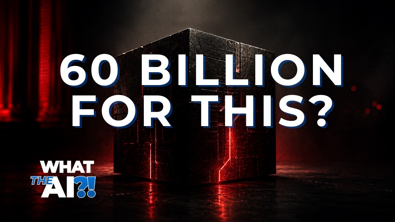 This $60B AI Bet Doesn’t Make Sense