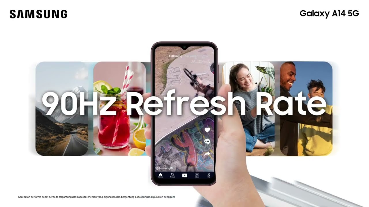 video Samsung Galaxy A14 5G 2023