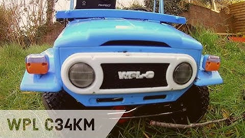 WPL C34KM 1/16 Metal Edition Kit 4WD 2.4G Buggy Crawler Off Road RC Car FPV