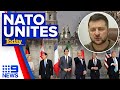 NATO leaders pledge more support for Ukraine | 9 News Australia